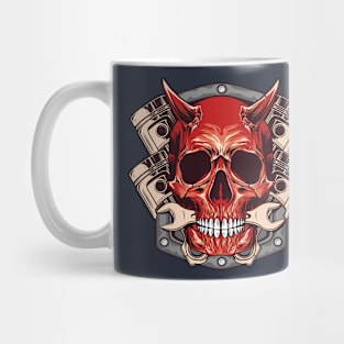 Red Skull Mug